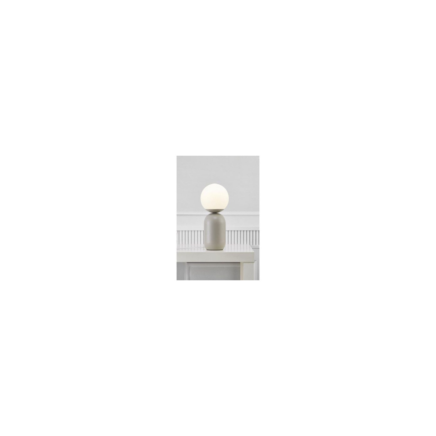 Lampa Stołowa Notti Szara 2011035010 Nordlux