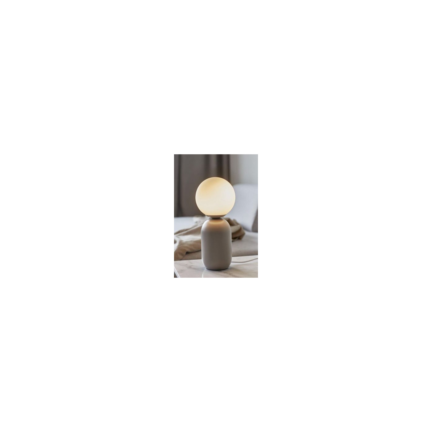 Lampa Stołowa Notti Szara 2011035010 Nordlux