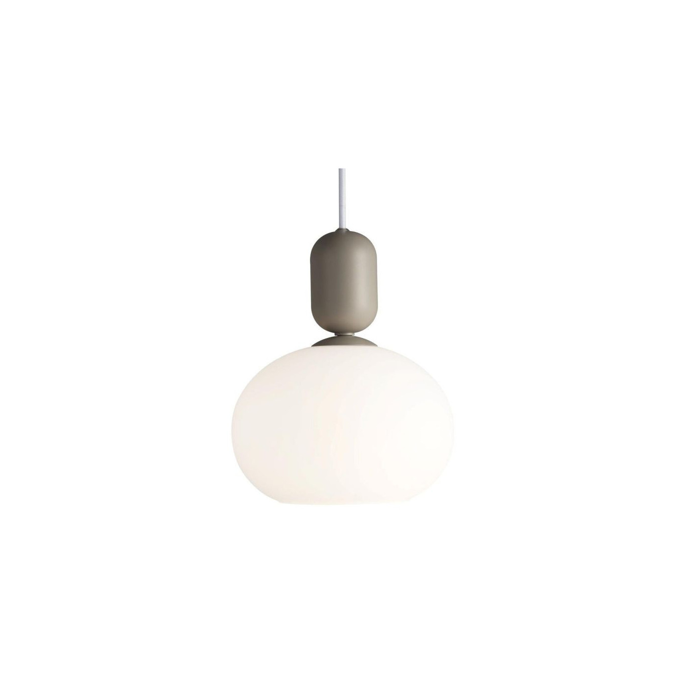 Lampa Wisząca Notti Szara 2011003010 Nordlux