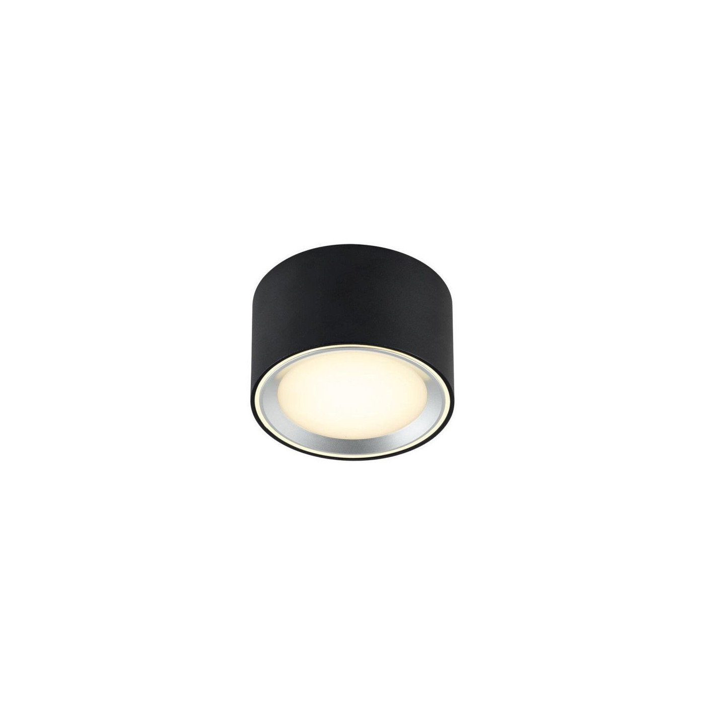 Lampa Sufitowa Fallon Czarny Metal 47540103 Nordlux