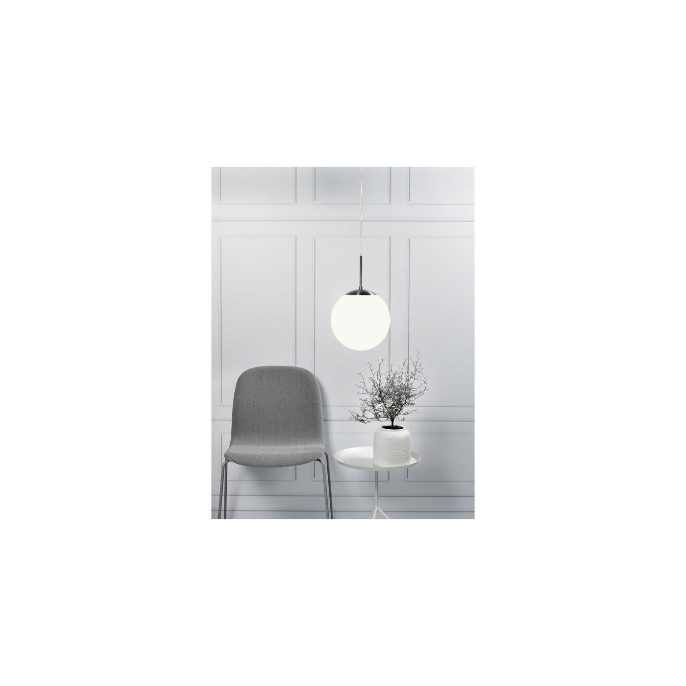 Lampa Wisząca Cafe 30 Srebrny 39583001 Nordlux