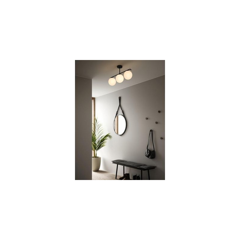 Lampa Sufitowa Potrójna Czarna Grant 2010583003 Nordlux