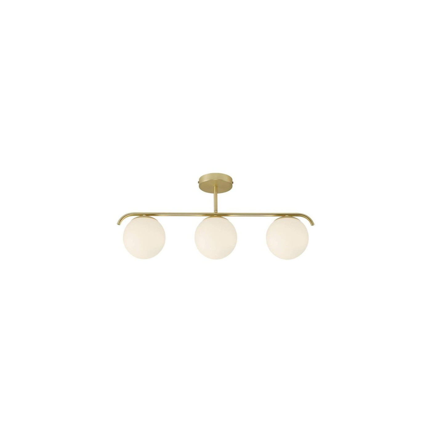 Lampa Sufitowa Potrójna Złota Grant 2010583035 Nordlux