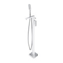 Bateria Wannowa Wolnostojąca Parma Chrom/Biały PM7433CRB Omnires