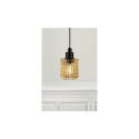 Lampa Wisząca Szklana Hollywood Bursztynowy Klosz 46483027 Nordlux