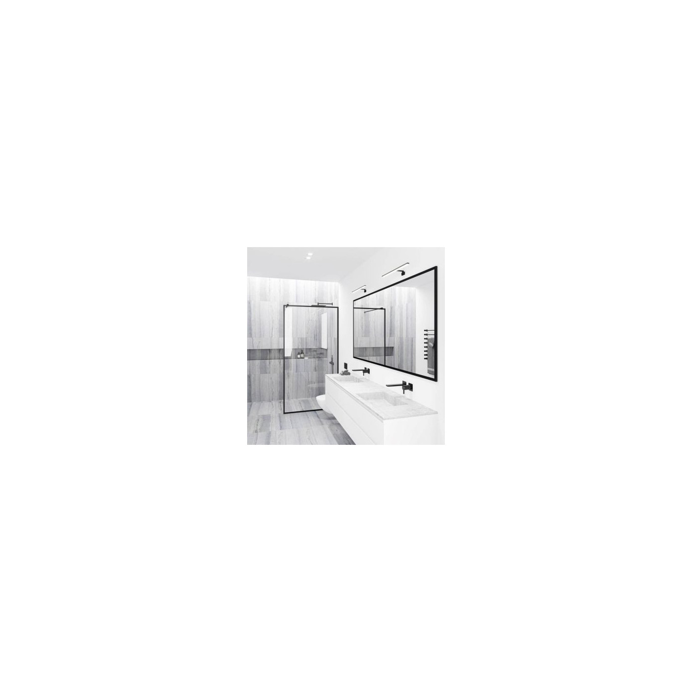 Kinkiet Łazienkowy Marlee Czarny IP44 2110701003 Nordlux
