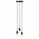 Potrójna Lampa Wisząca Paco Czarna 2112063003 Nordlux