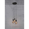 Potrójna Lampa Wisząca Paco Czarna 2112063003 Nordlux