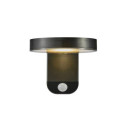 Kinkiet Solarny Rica Round IP44 z Czujnikiem Ruchu 2118141003 Nordlux