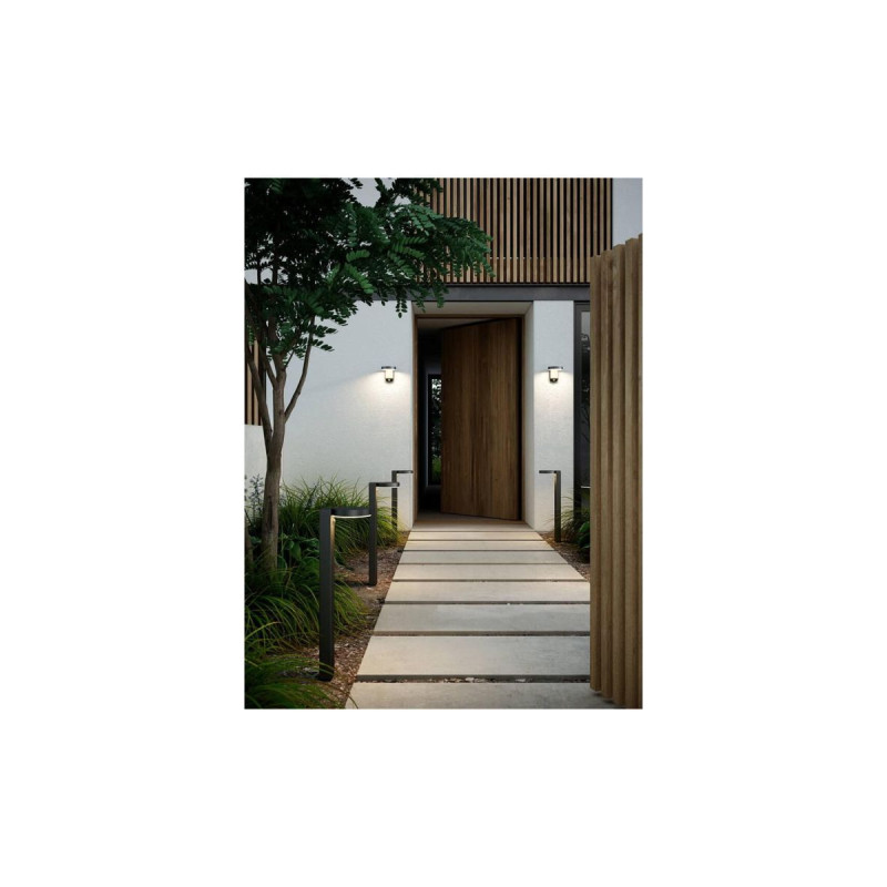 Kinkiet Solarny Rica Round IP44 z Czujnikiem Ruchu 2118141003 Nordlux