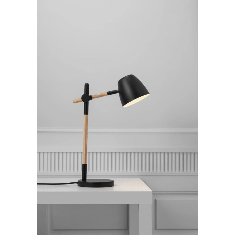 Lampa Stołowa Theo Czarna 2112645003 Nordlux