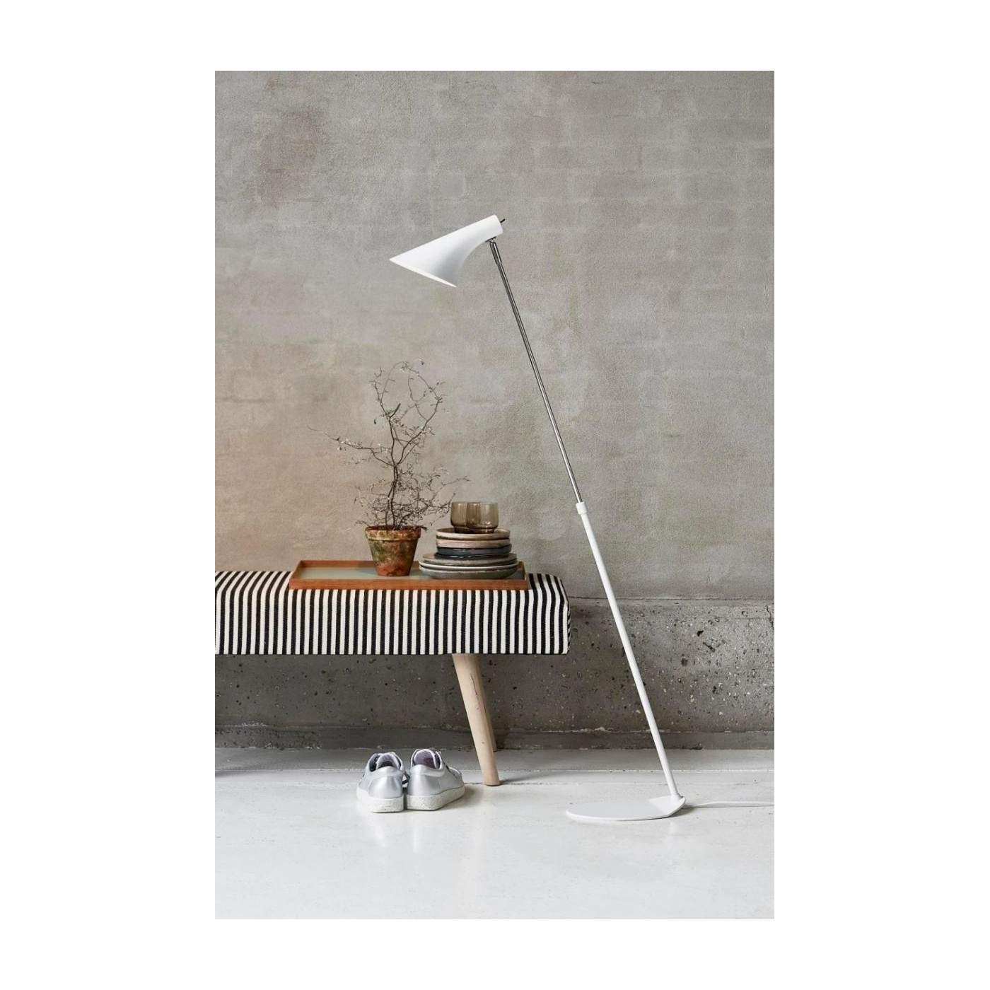 Lampa Podłogowa Vanila Biała 72704001 Nordlux