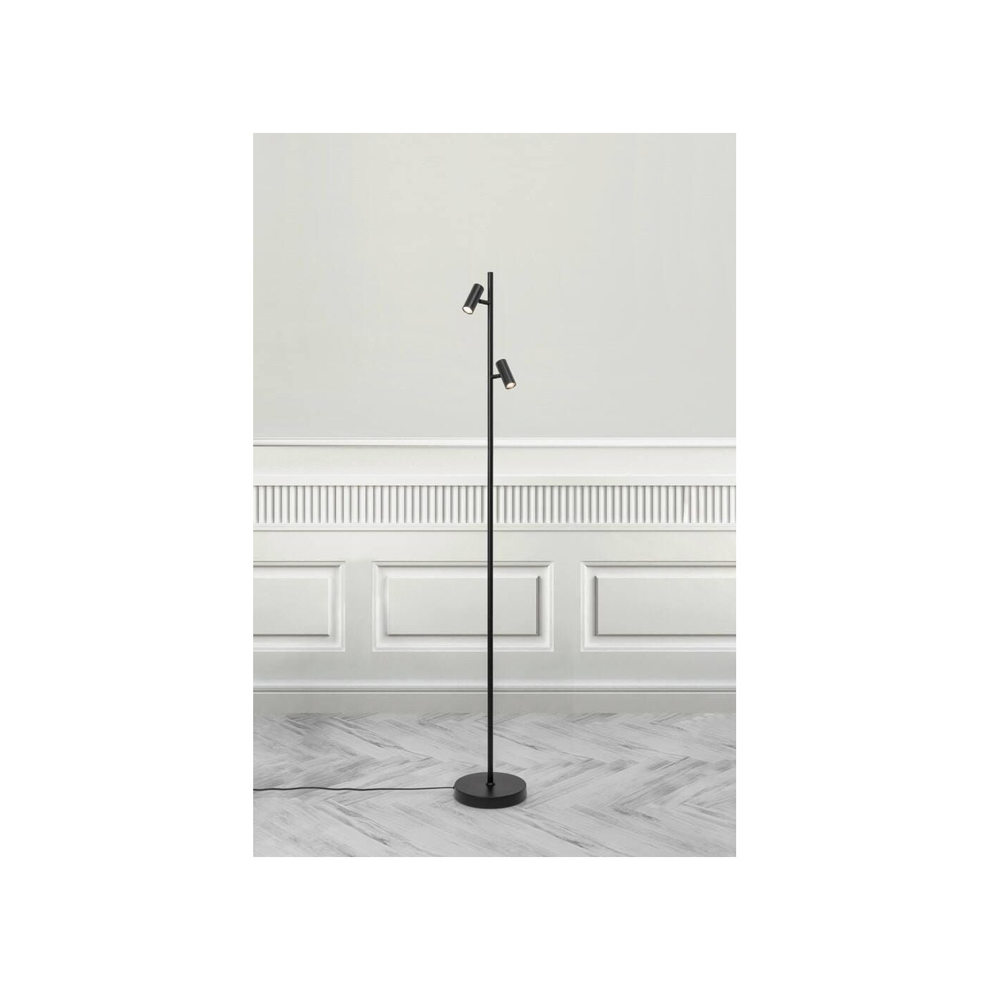 Lampa Podłogowa LED Omari Czarna 2112254003 Nordlux