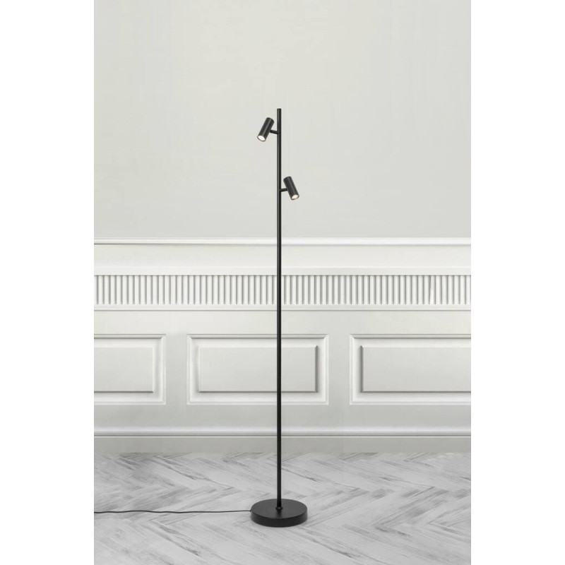 Lampa Podłogowa LED Omari Czarna 2112254003 Nordlux