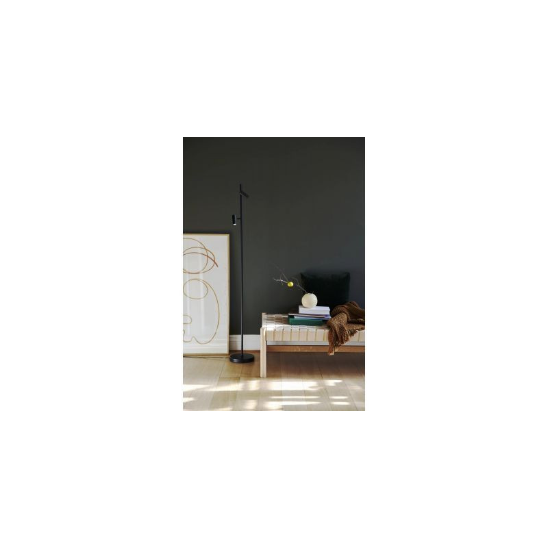 Lampa Podłogowa LED Omari Czarna 2112254003 Nordlux