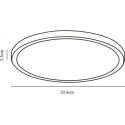 Lampa Sufitowa Oja 29 Biała IP54 2210616101 2210616101 Nordlux