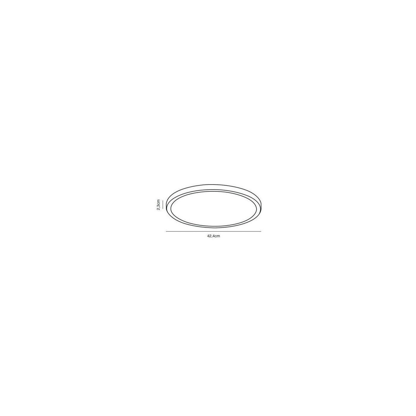 Lampa Sufitowa Oja 42 Biała IP20 2015106101 2015106101 Nordlux