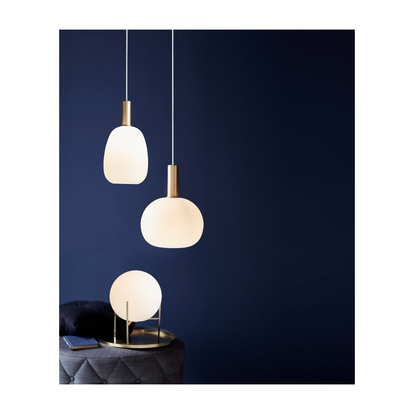 Lampa Stołowa Alton Mleczne Szkło 47645001 Nordlux