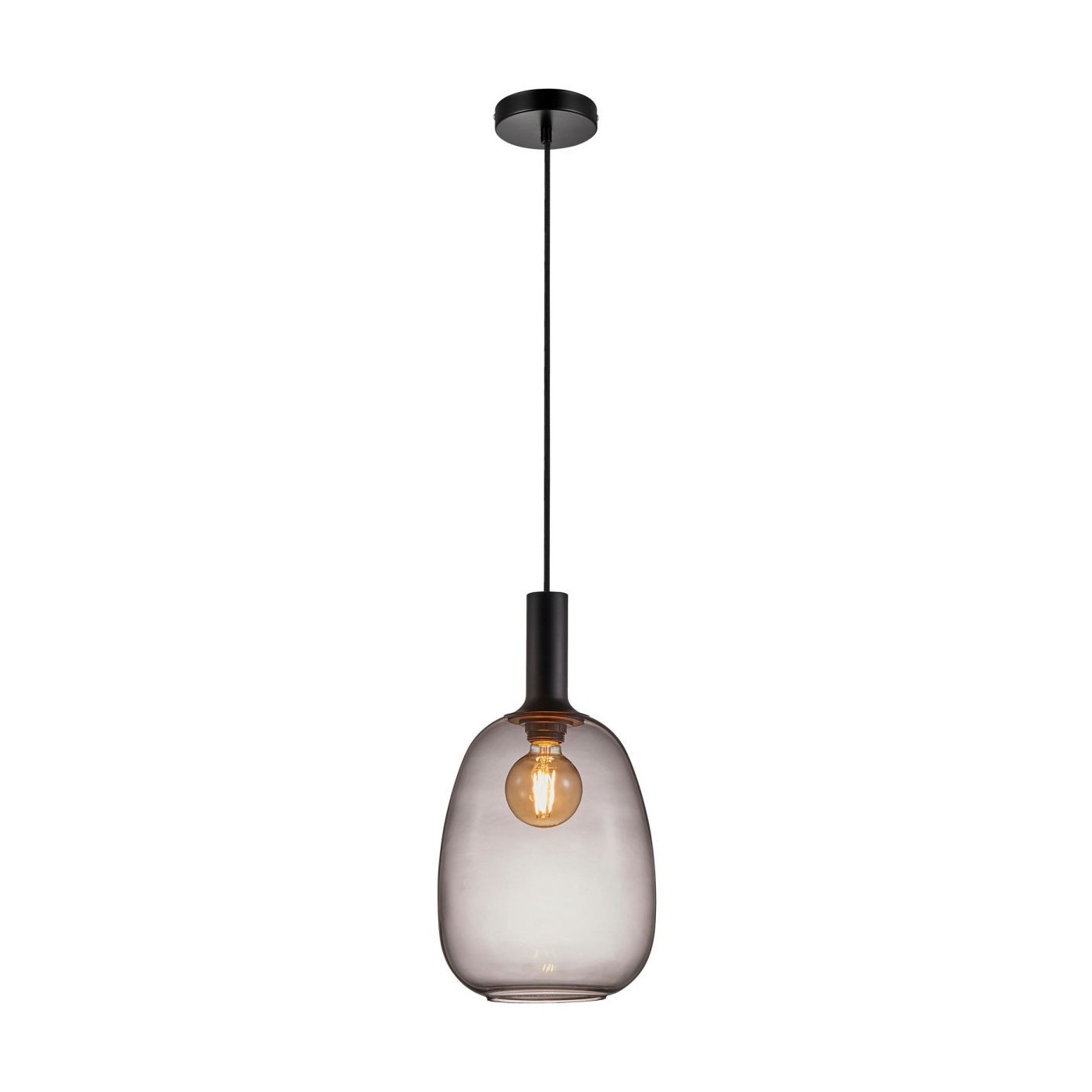 Lampa Wisząca Alton 23 Szklana Przydymione Szkło 47303047 Nordlux