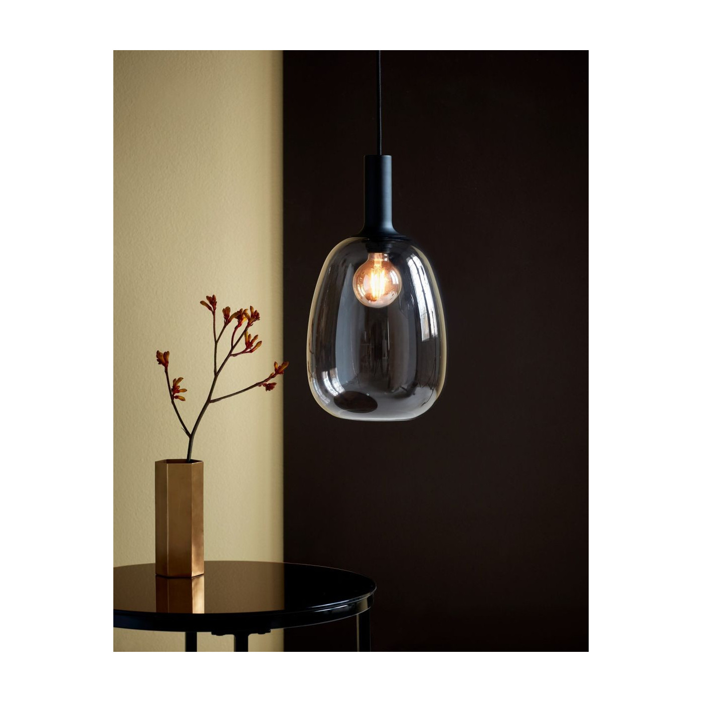 Lampa Wisząca Alton 23 Szklana Przydymione Szkło 47303047 Nordlux