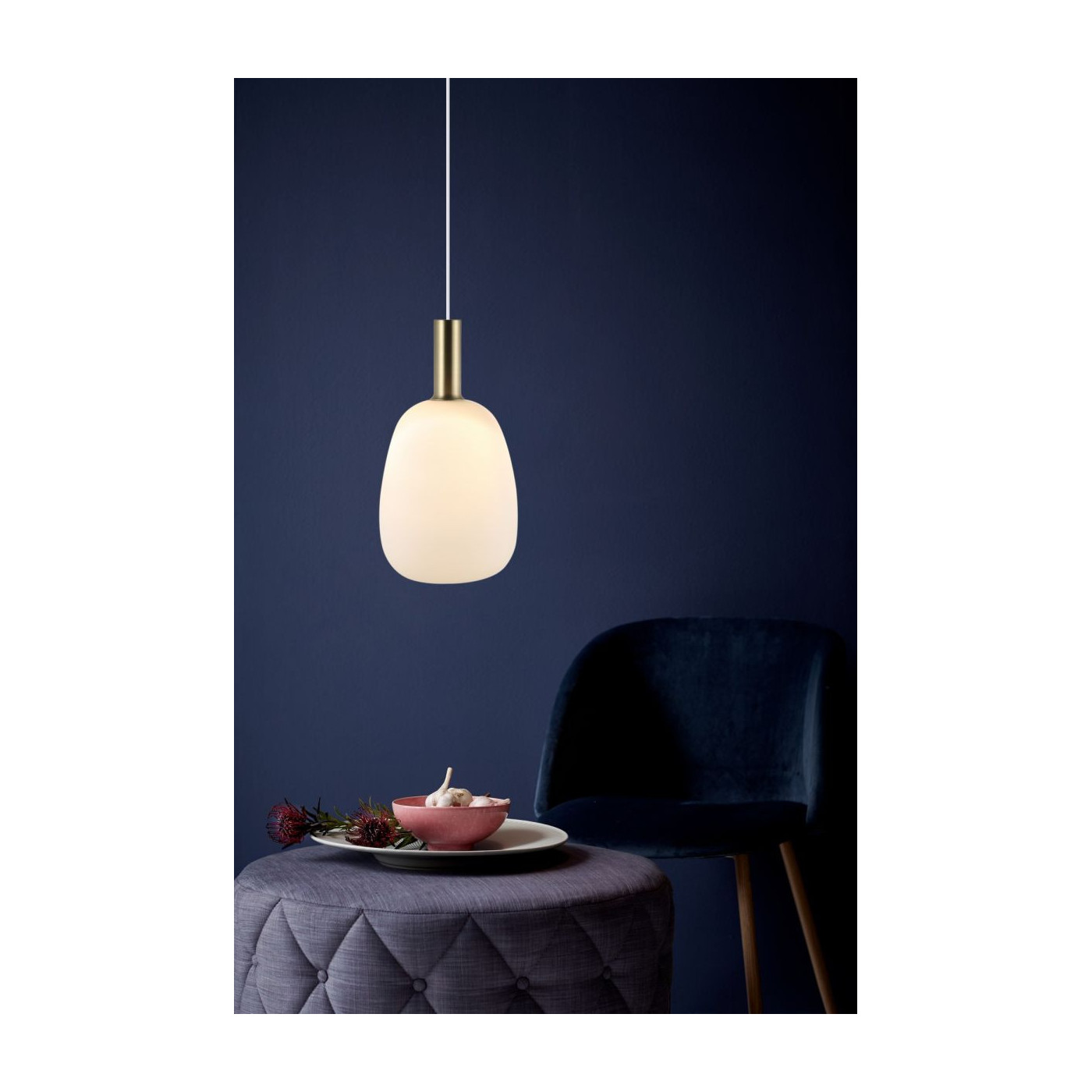 Lampa Wisząca Alton 23 Szklana Mleczne Szkło 47303001 Nordlux