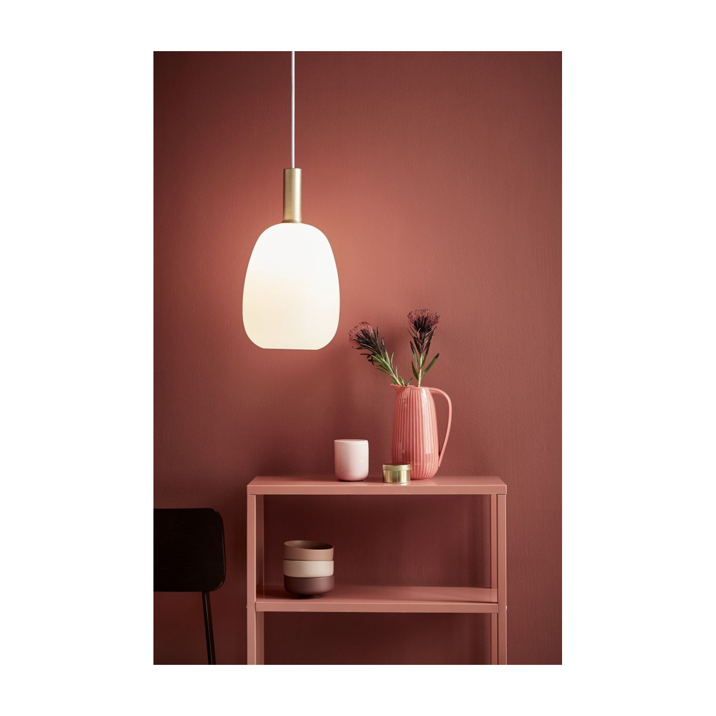 Lampa Wisząca Alton 23 Szklana Mleczne Szkło 47303001 Nordlux