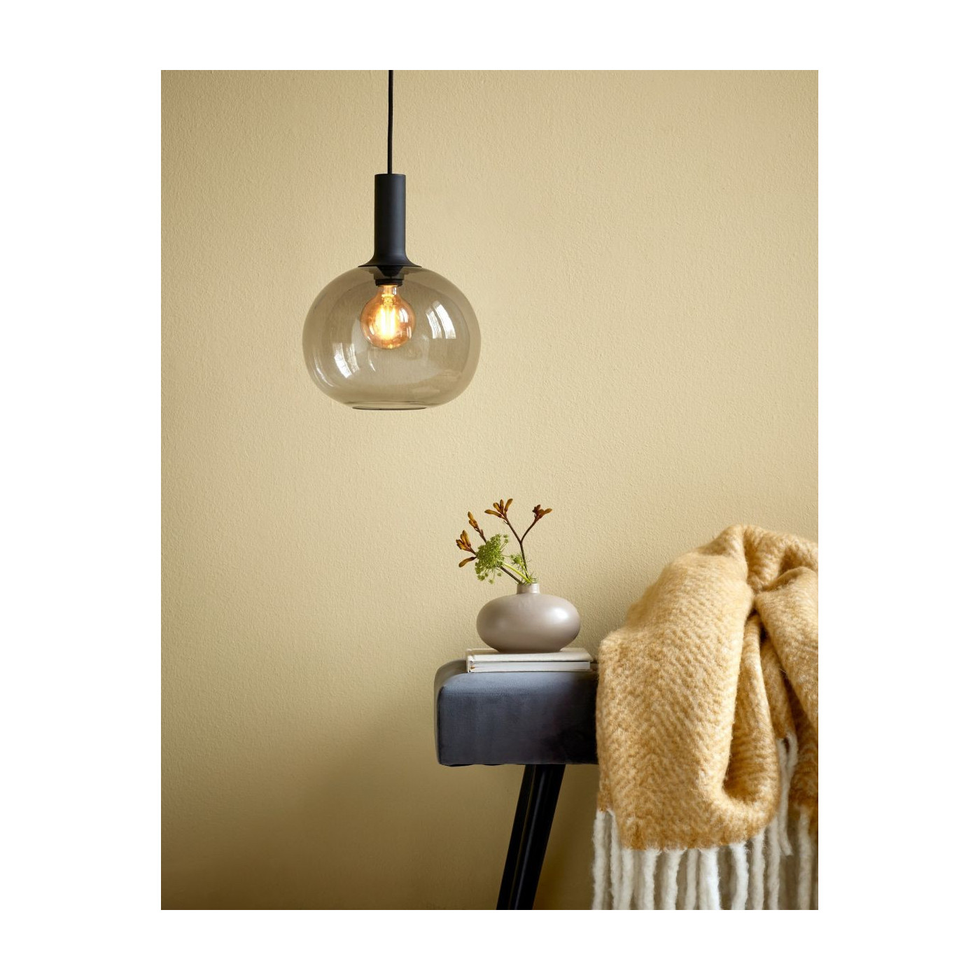 Lampa Wisząca Alton 25 Szklana Przydymione Szkło 47313047 Nordlux