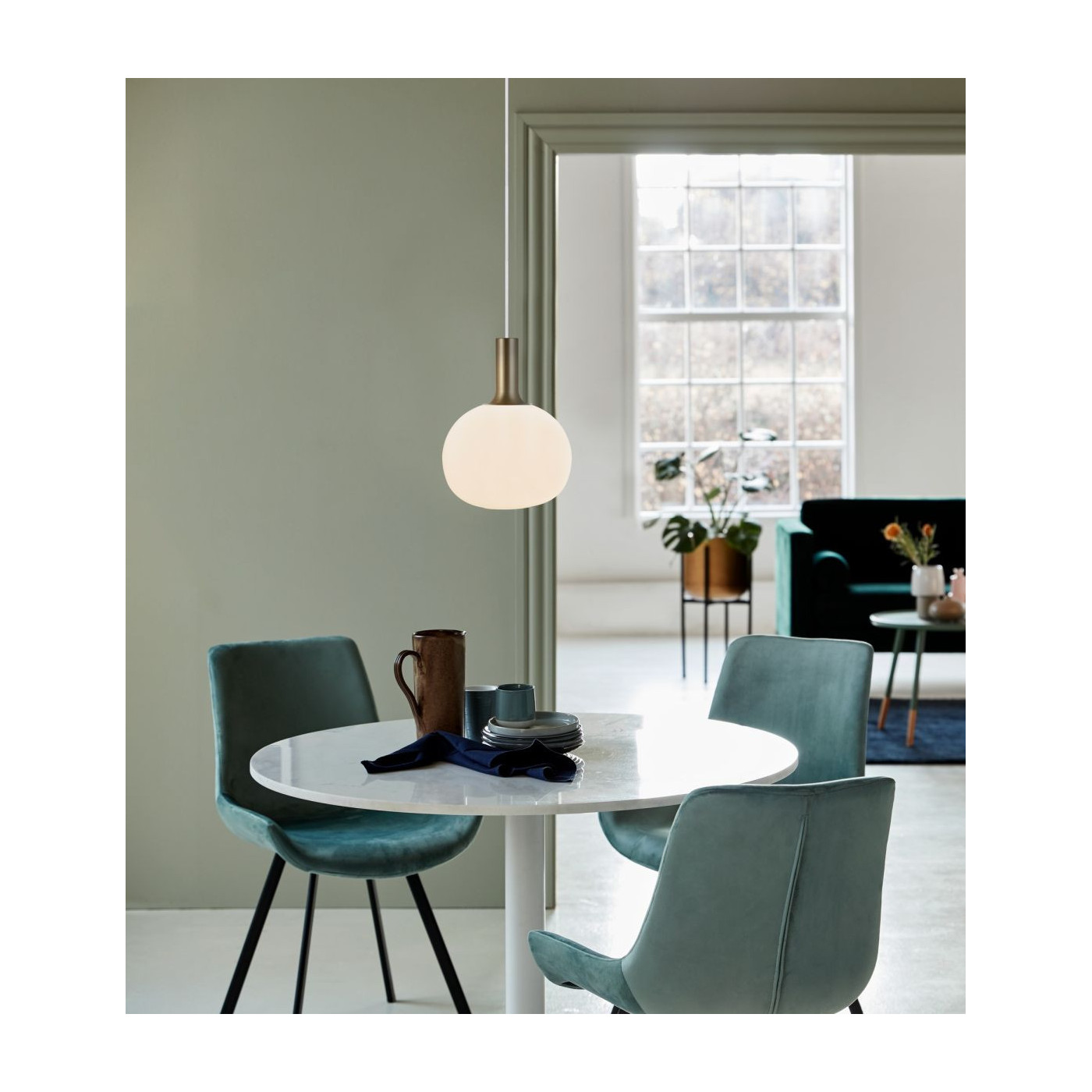 Lampa Wisząca Alton 25 Mleczne Przydymione Szkło 47313001 Nordlux