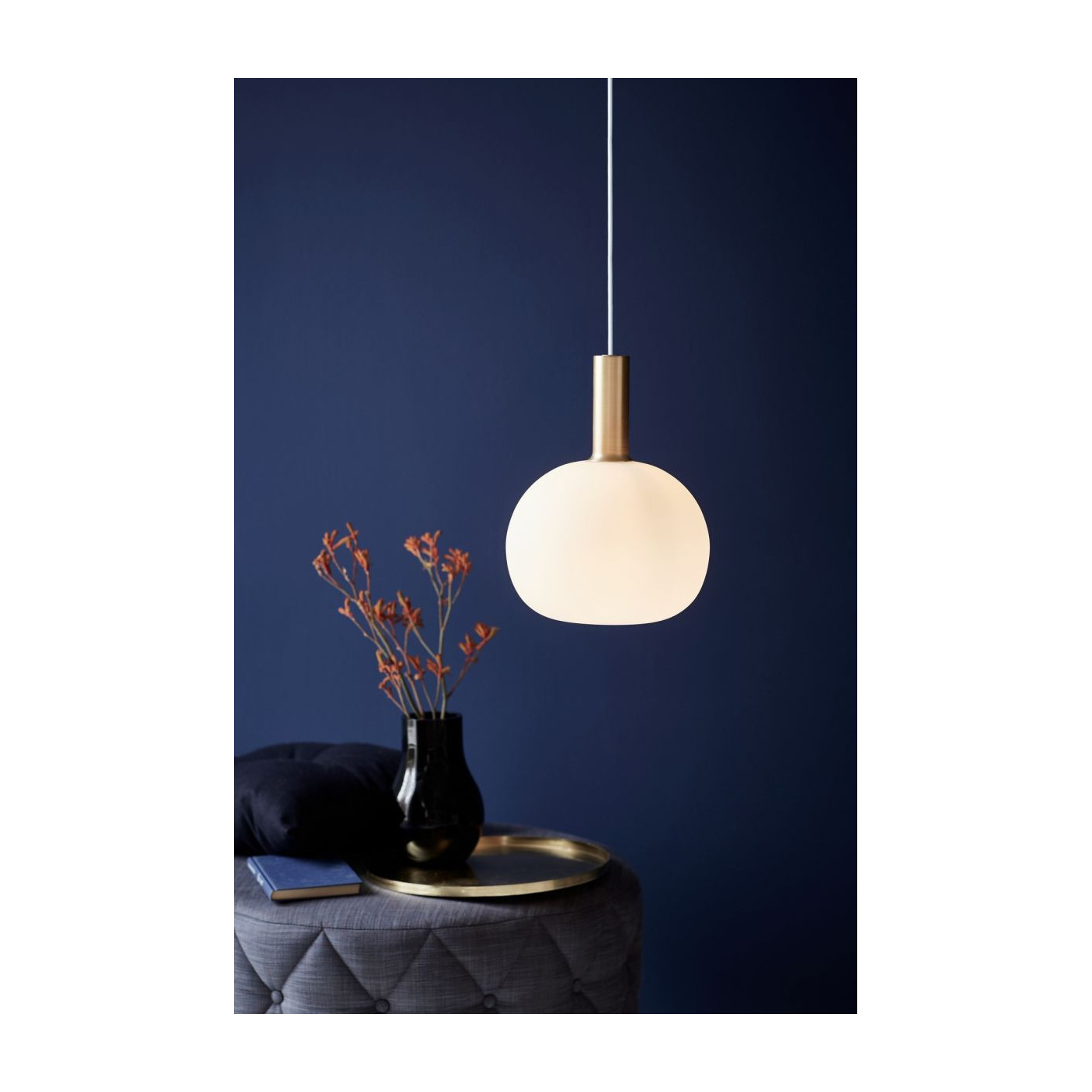 Lampa Wisząca Alton 25 Mleczne Przydymione Szkło 47313001 Nordlux