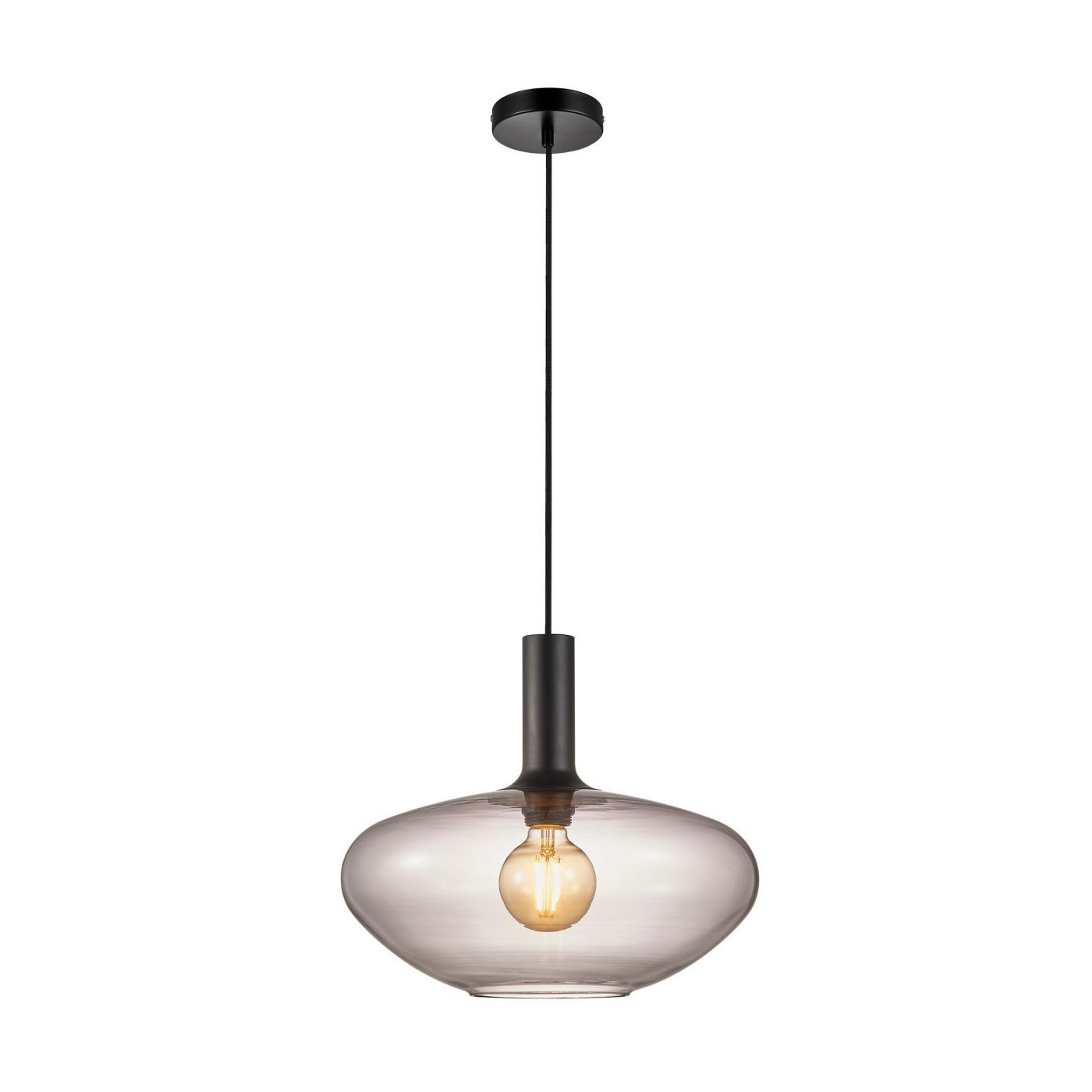 Lampa Wisząca Alton 35 Szklana Przydymione Szkło 48973047 Nordlux