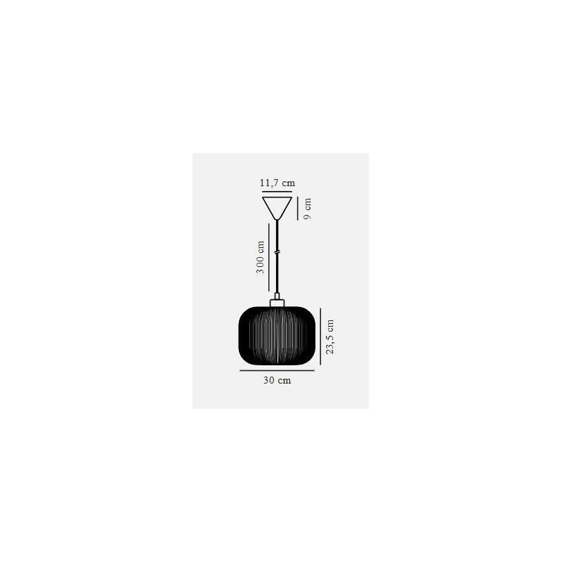 Lampa Wisząca Milford 30 Szklana 46583001 Nordlux