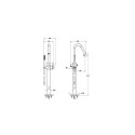 Bateria Wannowa Wolnostojąca Origin A4268126 Miedź Vitra