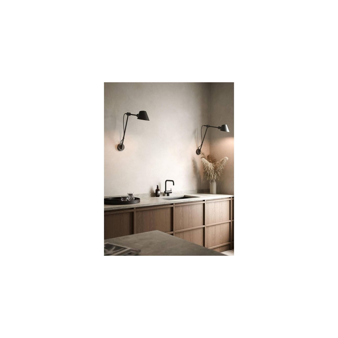 Kinkiet Stay Long Czarny DFTP 2020455003 Nordlux