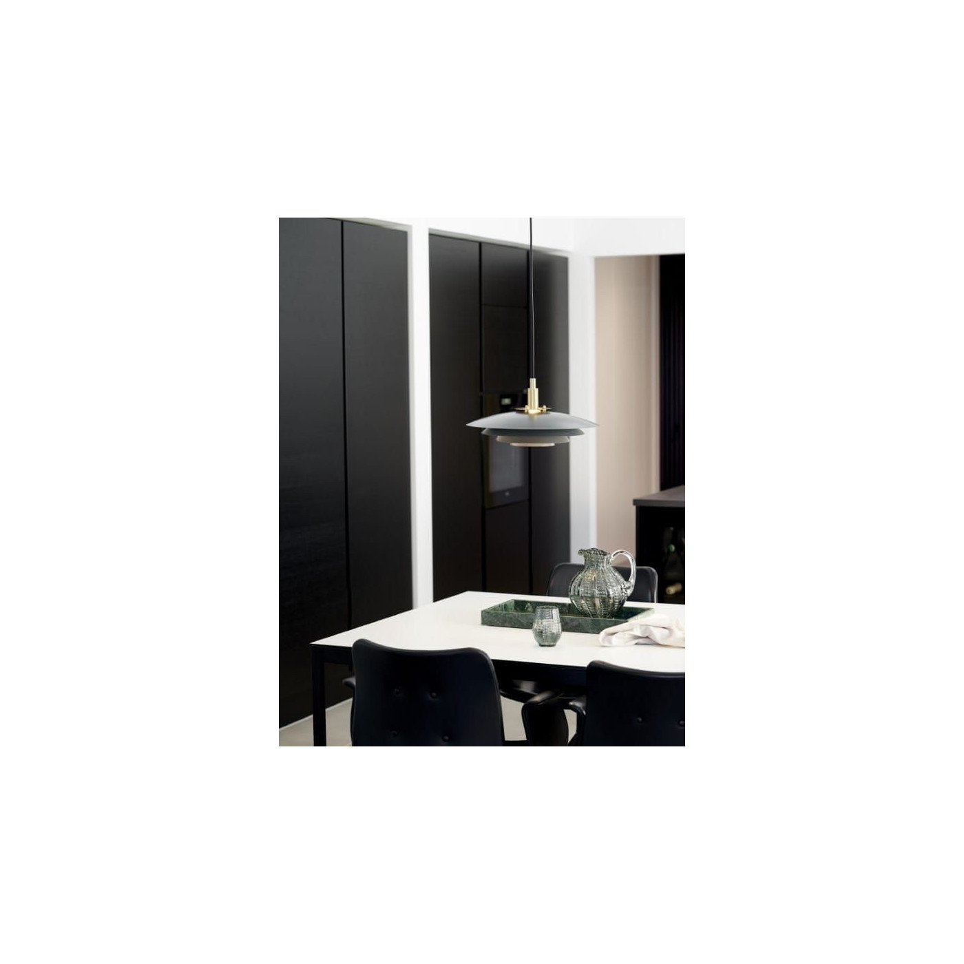 Lampa Wisząca Bretagne Skandynawska Szara 39489910 Nordlux
