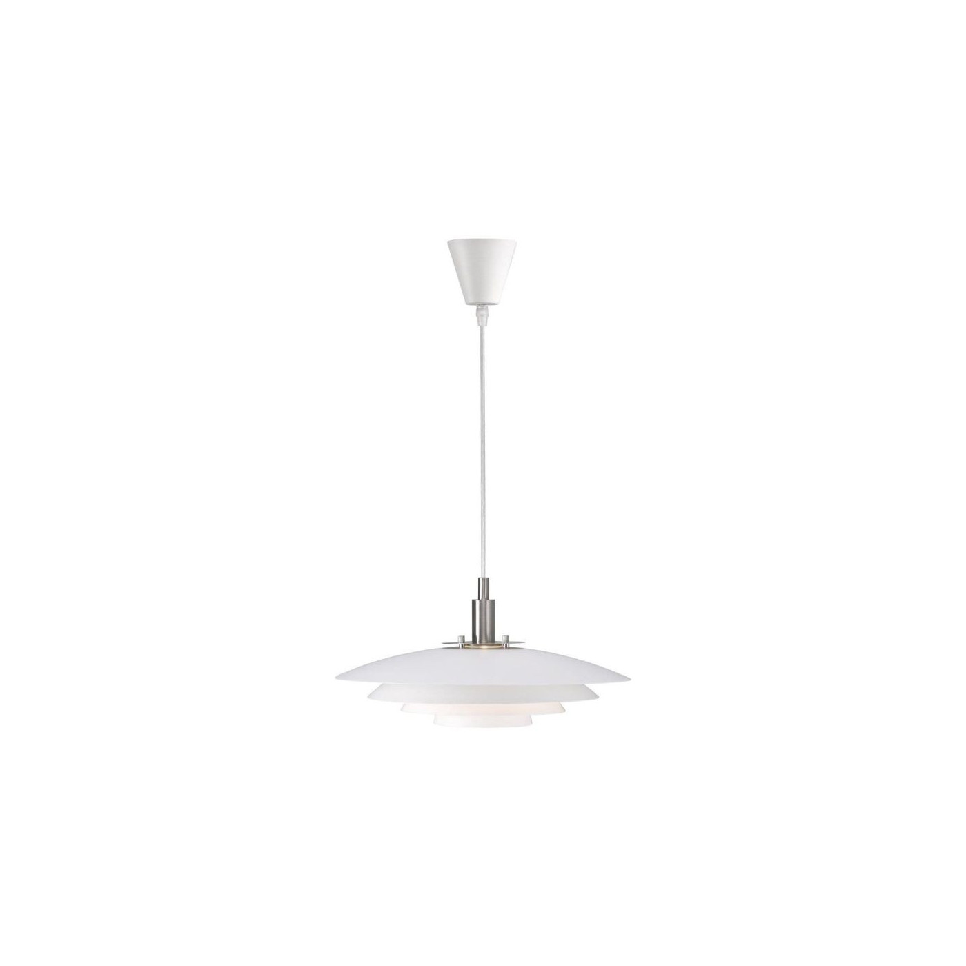 Lampa Wisząca Bretagne Skandynawska Biała 39489901 Nordlux