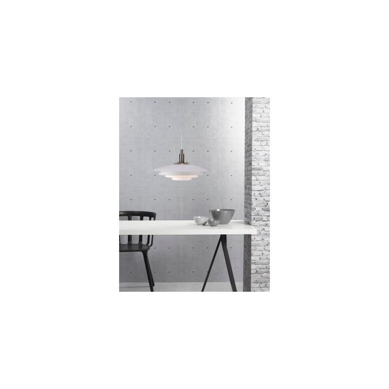 Lampa Wisząca Bretagne Skandynawska Biała 39489901 Nordlux