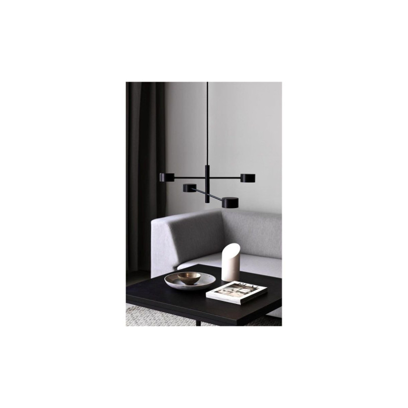 Lampa Clyde 4 Nowoczesna Czarna 2010803003 Nordlux