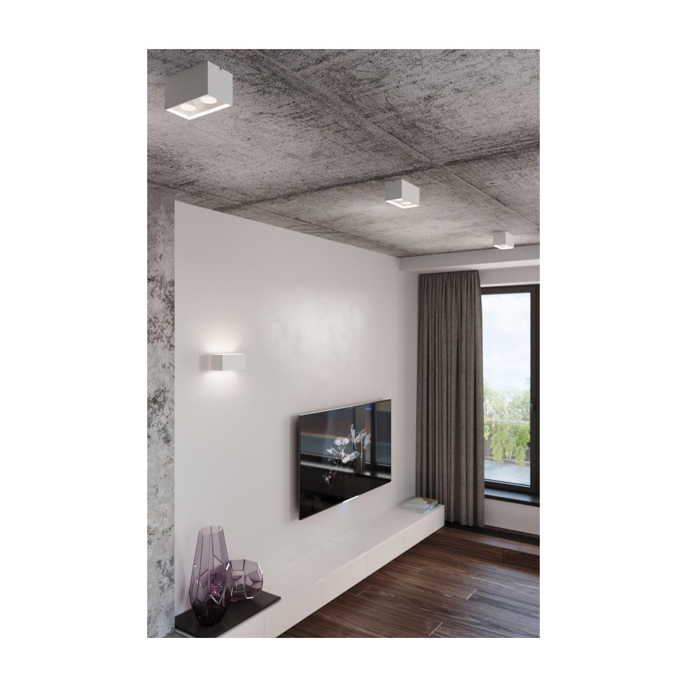 Kinkiet Quad Maxi Biały SL.0525 Sollux