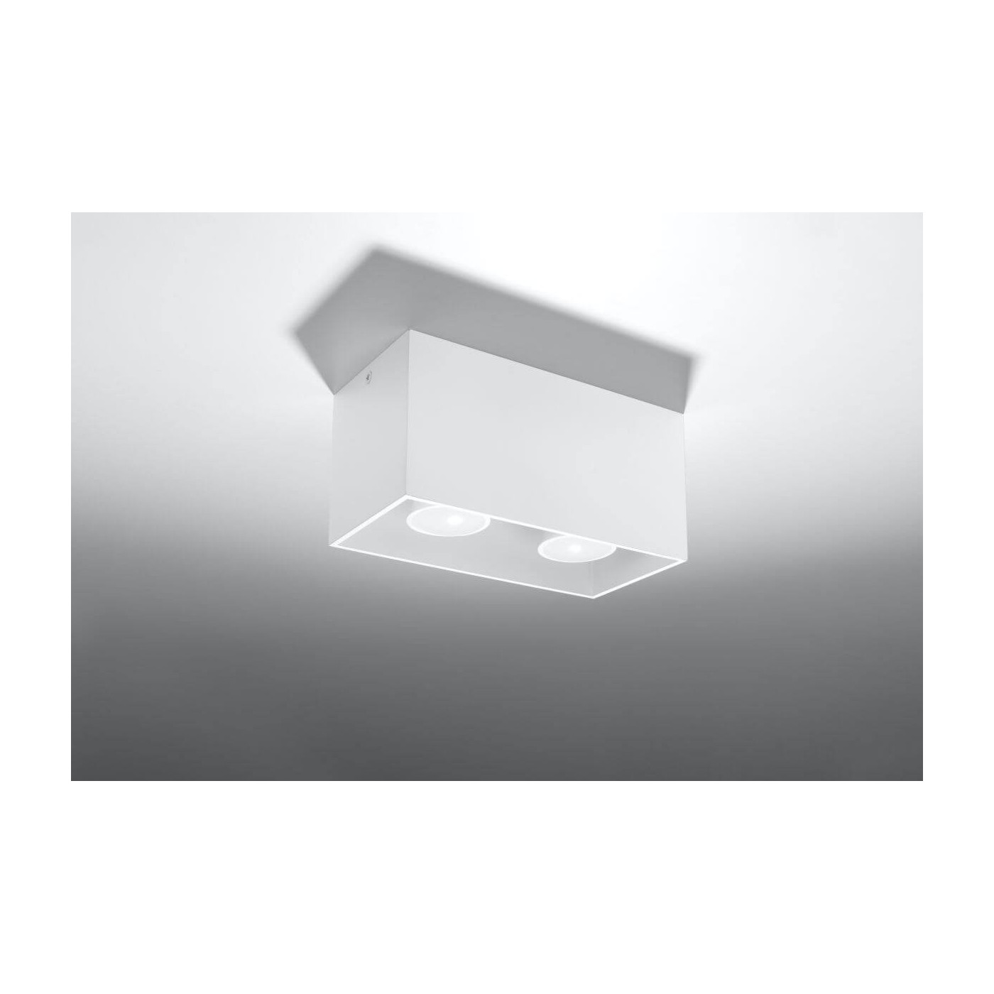 Plafon Quad Maxi Biały SL.0380 Sollux