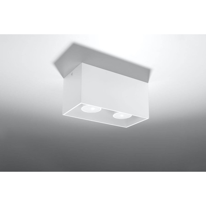 Plafon Quad Maxi Biały SL.0380 Sollux