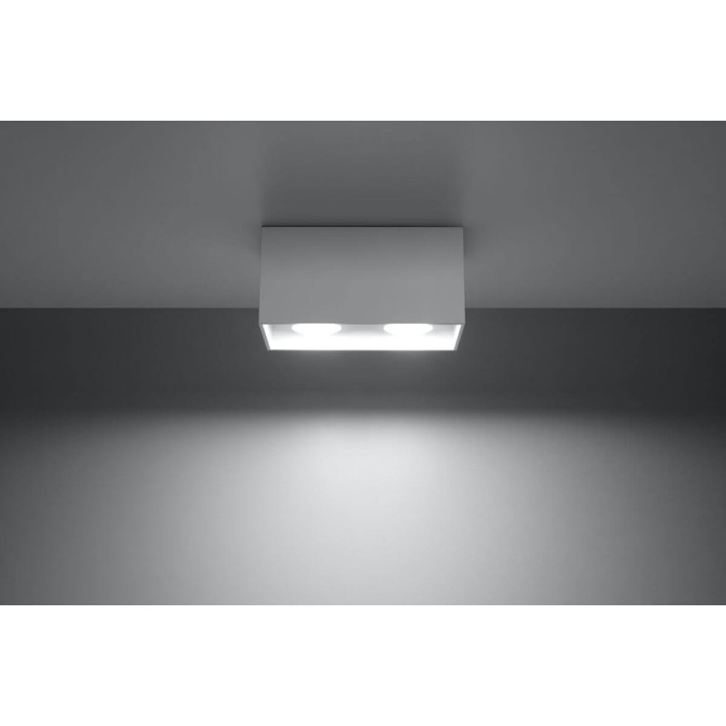 Plafon Quad Maxi Biały SL.0380 Sollux