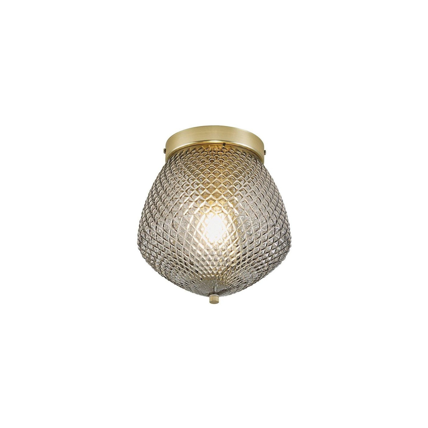 Lampa Sufitowa Orbiform Szklana Złota 2010656047 Nordlux