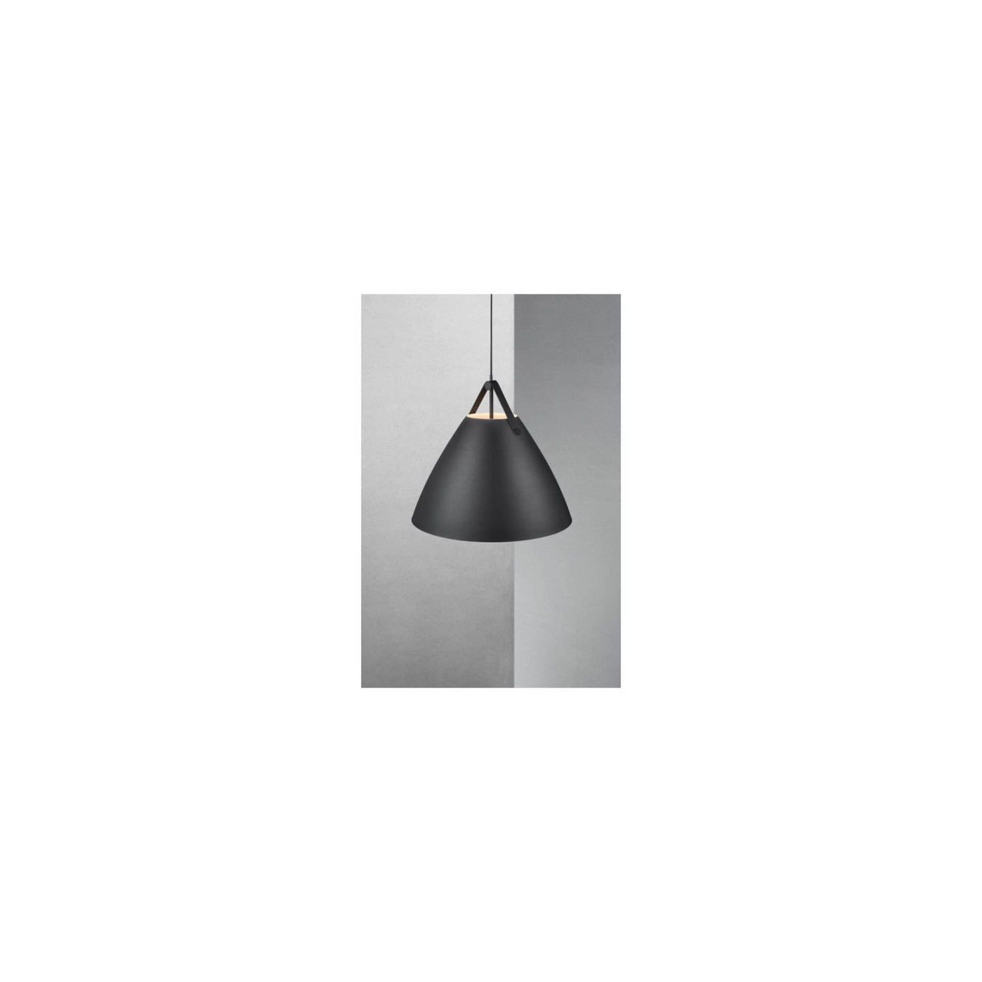 Lampa Wisząca Strap 68 Metalowa czarna DFTP 84363003 Nordlux