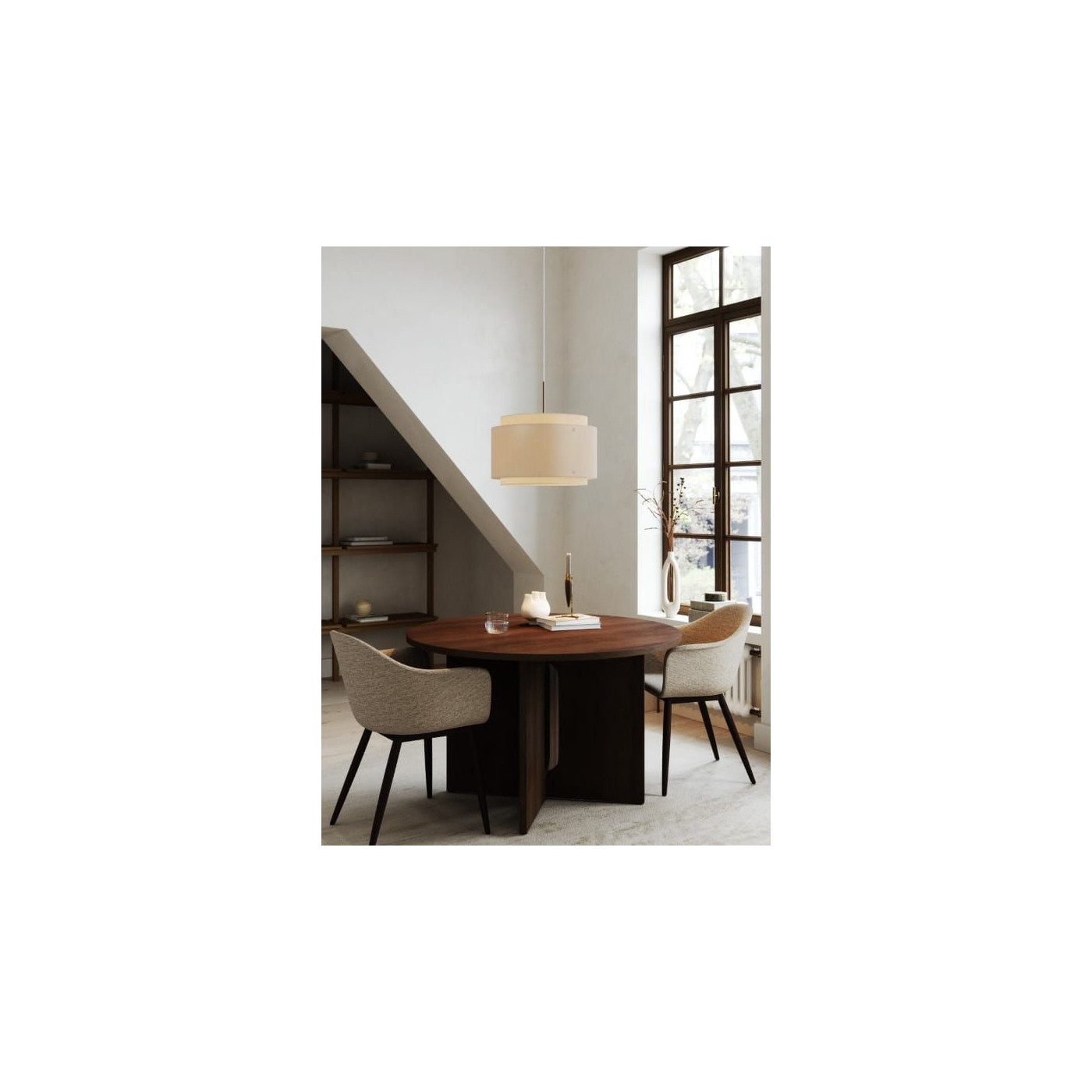 Lampa Wisząca Takai Beżowy Abażur DFTP 2320403018 Nordlux