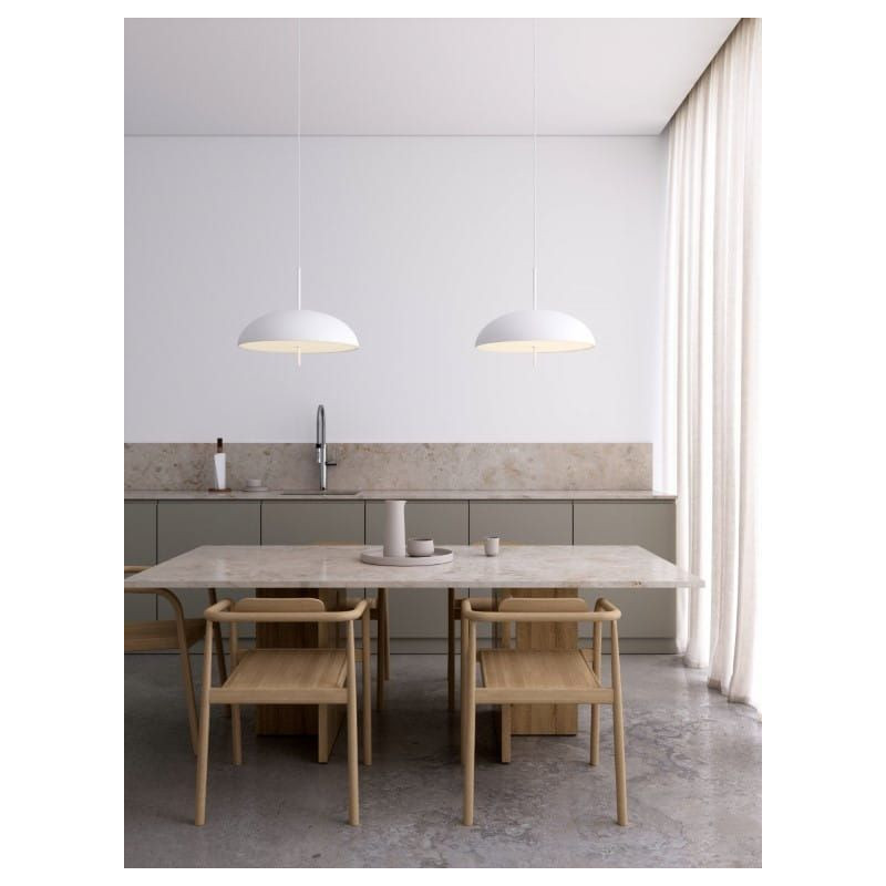 Lampa Wisząca Versale Metalowa Biała DFTP 2220053001 Nordlux