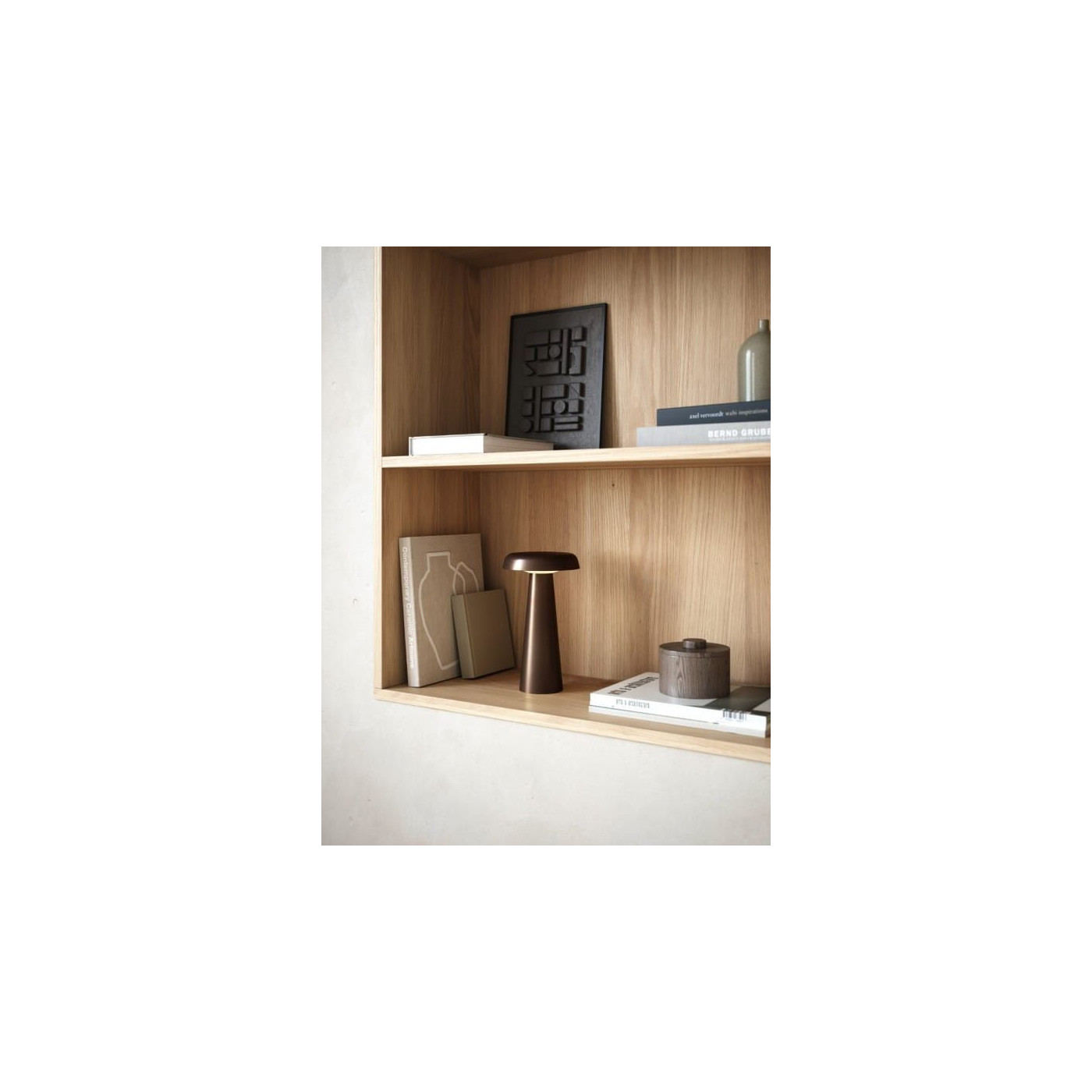 Lampa Stołowa Arcello Brązowo-Mosiężna DFTP 2220155061 Nordlux