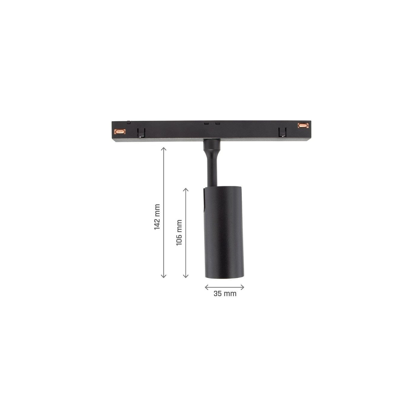Reflektor Auris S Tecna Click Black 315402 Aio