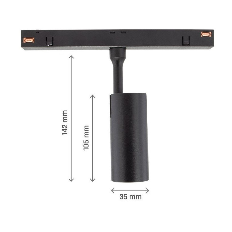 Reflektor Auris S Tecna Click Black 315402 Aio