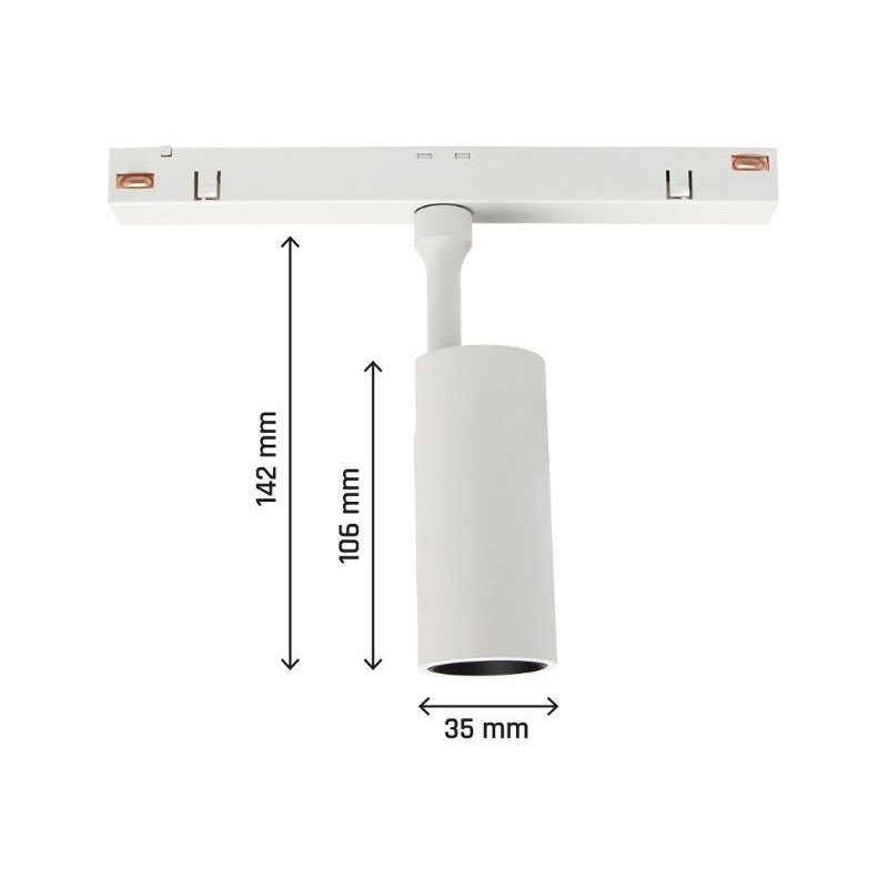 Reflektor Auris S Tecna Click White 315401 Aio