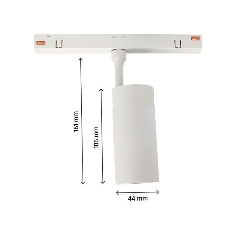 Reflektor Auris M Tecna Click White 315501 Aio